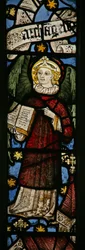 Okno Ew zobrazující andělskou Hierarchii: Archanděl