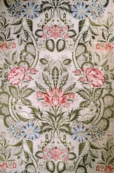 Tkané hedvábí, cca 1720 (hedvábí)