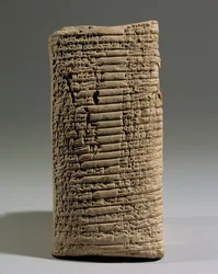 Náboženský text na oslavu krále Sargona a krále Naram-Sina z Akkadu...