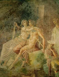 Mars a Venuše. Z domu Citharistů, Pompeje