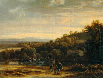 Paysage au gue - Krajina s brodem ...
