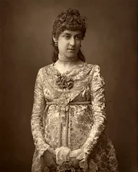 Angela Fenton , britská herečka, 1887.