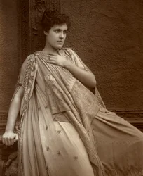 Julia Neilson , britská herečka, 1888.