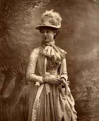 Violet Vanbrugh , britská herečka, 1887.