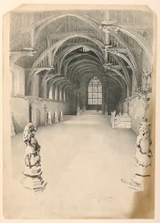 Interiér Westminster Hall
