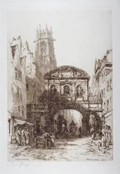 Temple Bar, Londýn, 1877