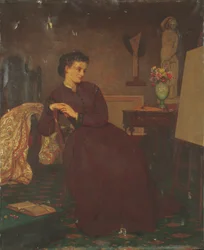 Lady Artist, 1869