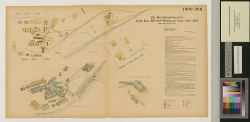 North East Mill and Shannon nebo Stone Chase Mill, Maryland, Hexamer General Surveys, 1880