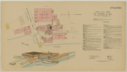 Tabor St. and Olney Road, Hexamer General Surveys, 1894