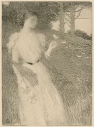 Večer v říjnu , c . 1898.