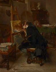 Malíř, 1855.