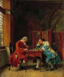 Šachisté. 1856