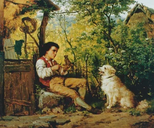 1858 - Začínající Michelangelo, Paffrath Gallery
