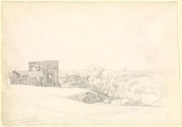 Via Appia Antica s hrobkou Cecilie Metelly