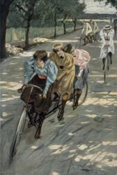 E. Heilemann, řidič tandemu