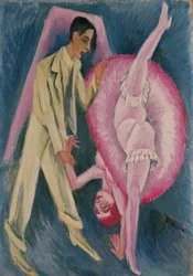 Taneční pár, 1914