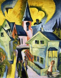 Koenigstein s Červeným kostelem; Koenigstein s červeným kostelem