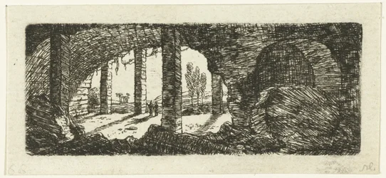Ruiny pevnosti Sint-Pieter poblíž Maastrichtu