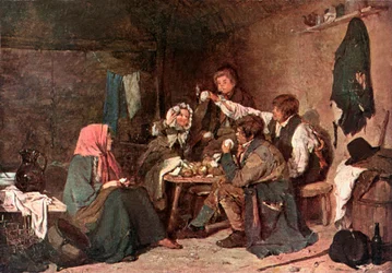 Praties a point (barevná litografie)