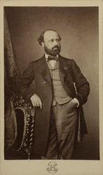 Portrét skladatele Françoise Bazina 1816-1878, cca 1760.