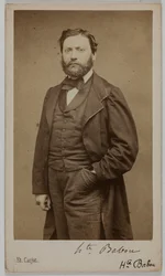 Portrét Hippolyta Baboua (nebo Jean-sans-Peur), (1824-1878), (literát)