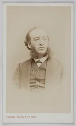 Portrét Julese Ferryho (1832-1893), politika, advokáta, zplnomocněného ministra