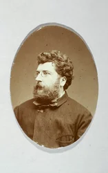Portrét Georgese Bizeta (1838-1875), skladatele.