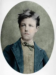 Portrét Arthura Rimbauda (1859 - 1891) ve věku 17 let.
