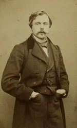Portrét Edmonda Huota de Goncourt 1822-1896.