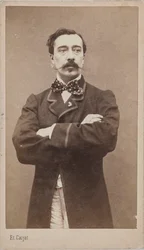 Portrét malíře Alfreda Stevense 1828-1906, c. 1870.