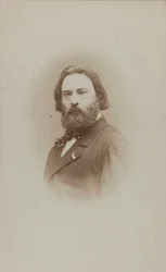 Portrét pianisty a skladatele Émile Prudenta 1817-1863, cca 1860.