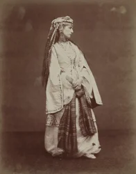 Sarah Bernhardt v Zairu od Voltaira, 1874.