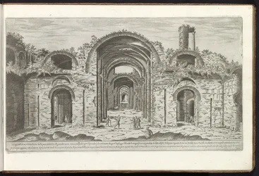 Diokleciánovy lázně v Římě Starověké budovy (název série) I vestigi dell