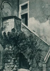 Klidný kout Taorminy, Sicílie, Itálie, 1927