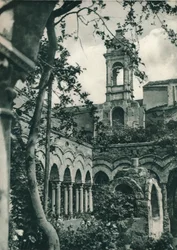 Kostel San Giovanni degli Eremiti, Palermo, Sicílie, Itálie, 1927