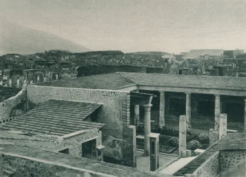 Dům Vettiů, Pompeje, Itálie, 1927
