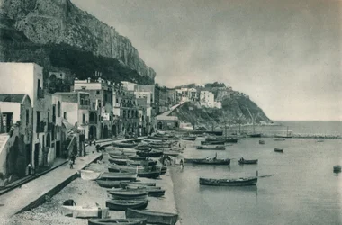 Marina Grande, Capri, Itálie, 1927