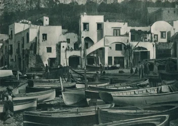 Marina Grande, Capri, Itálie, 1927