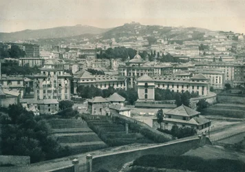 Pohled na Janov, Itálie, 1927