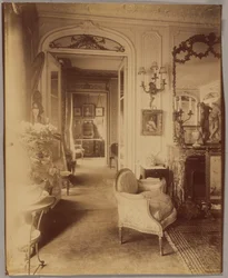 Interiér Mlle Sorel z Comédie-Française, avenue des Champs-Élysées
