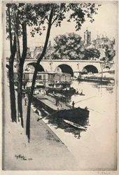 Mytí člunů, 1915