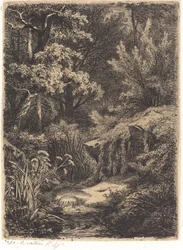 Le petit ruisseau The Little Brook, publikoval 1849.