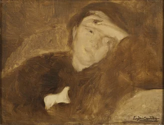 Portrét dámy. Studie