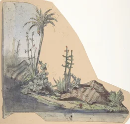 Návrh pro jeviště v opeře, Paříž, 1830-90.