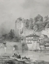 Malebné a romantické cesty starověkou Francií. Bretaň: Chateau de Clisson.