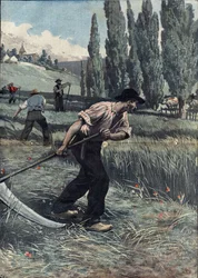 Ilustrace Damblans v „“Le Pelerin““ z 5. června