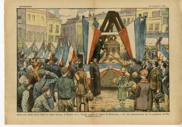 Ilustrace Eugene Damblans (1865-1945) v Le Pelerin