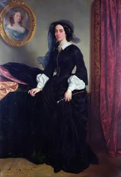 Portrét Marie Deveria, 1856