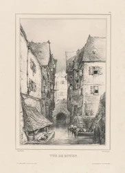 Pohled na Rouen