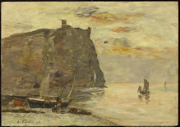 Falaises à Etrétat, 1894